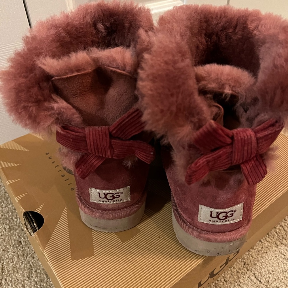 Mini Bailey Bow Mauve
